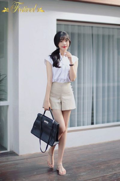 Mix quần váy xinh xắn