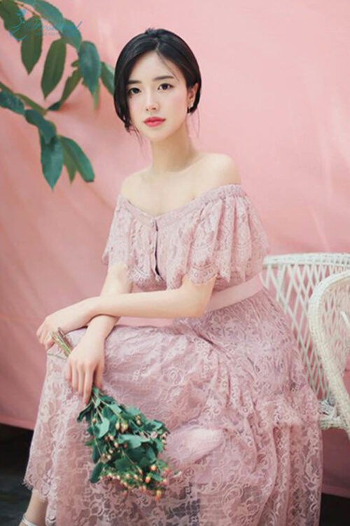 Những kiểu váy hồng nữ tính, ngọt ngào cho phái đẹp - Ảnh 9