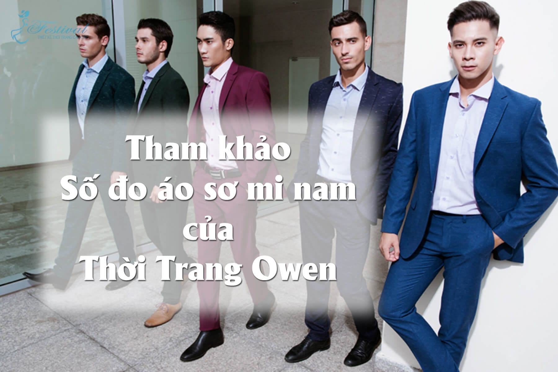 Tham khảo bảng size áo sơ mi nam công sở owen