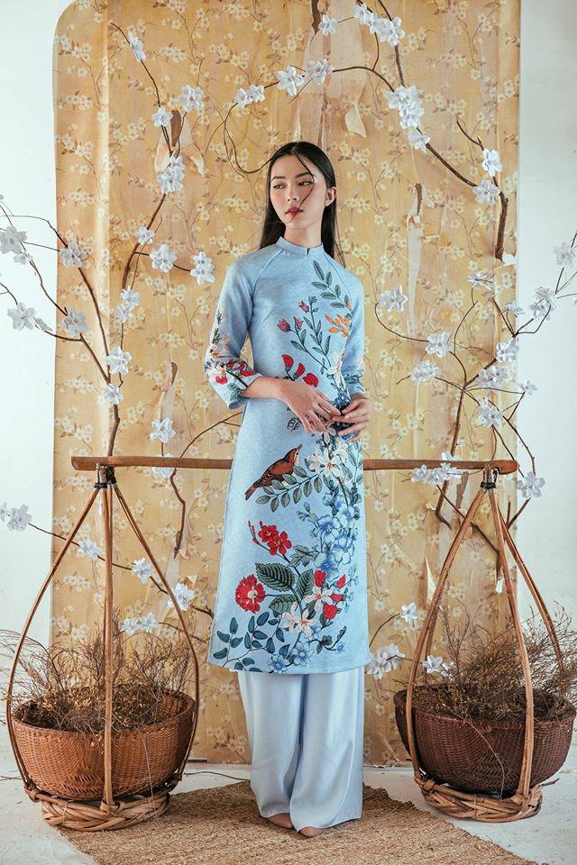 Áo dài - Ảnh 3 - 5 Kiểu váy đầm cứ tết lại cháy hàng, nàng nào cũng nên thủ sẵn vài cái