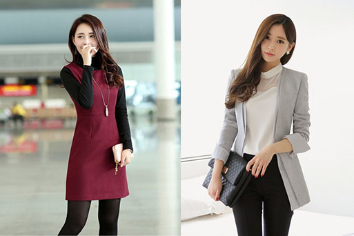 Mix đồ công sở kiểu hàn quốc đẹp 'mê ly'