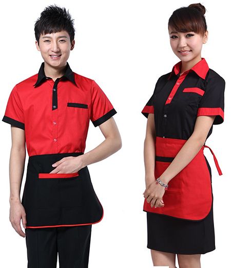Đồng phục nhân viên phục vụ - Mẫu 1