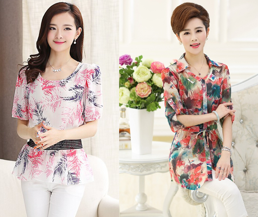 10+ Mẫu áo sơ mi nữ tuổi trung niên được yêu thích nhất 2019