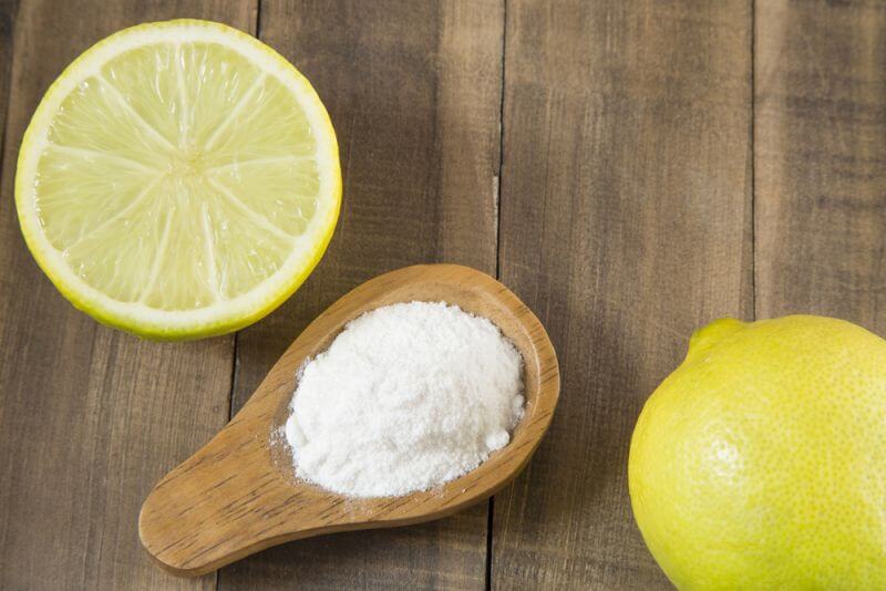 Chanh và baking soda