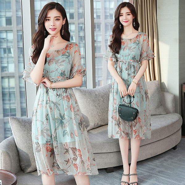 Váy voan hàn quốc đẹp - Ảnh 12