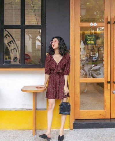 Mấy chiếc đầm hoa nhí lâu rồi chưa mặc