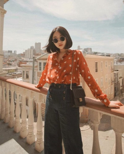 Hãy bổ sung thao tác sơ vin khi diện bộ đôi này để vóc dáng được tôn lên triệt để các nàng nhé!