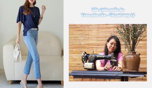 Địa chỉ sửa chữa quần áo cũ thành mới đẹp ở TPHCM