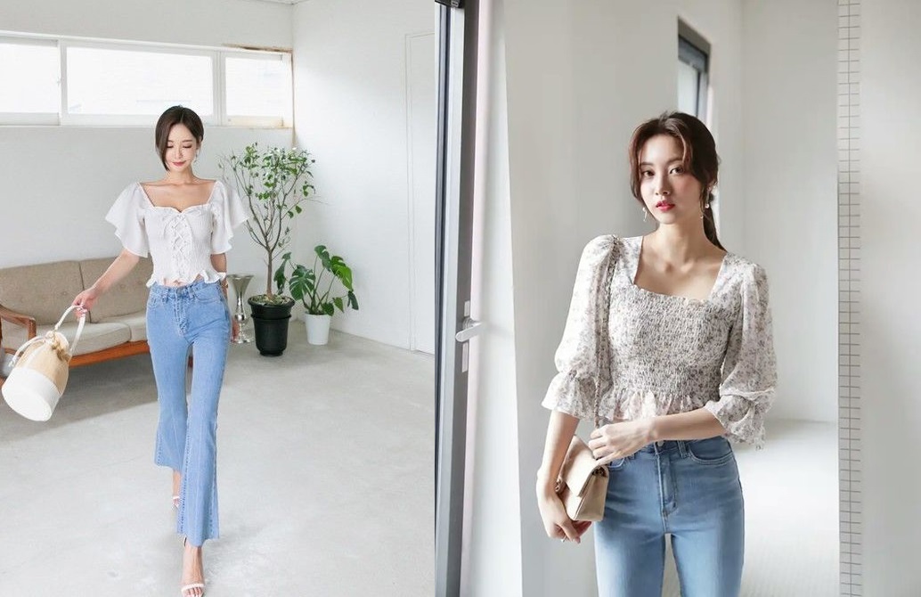 Xu hướng áo blouse dáng lửng cho nàng công sở