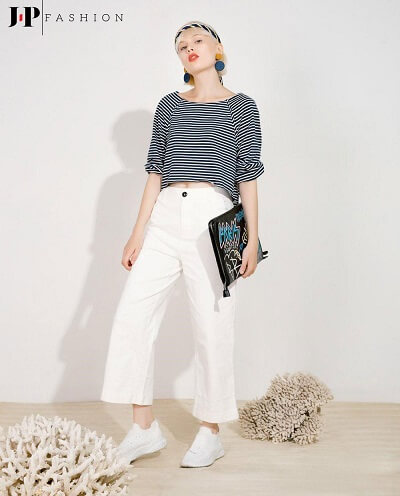 Thời thượng với chiếc quần cullotes